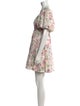 Cinq à Sept Floral Print Mini Dress