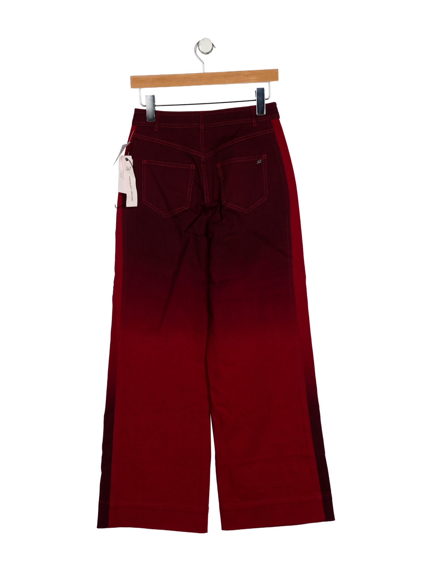 Cinq à Sept Mid-Rise Wide Leg Jeans w/ Tags