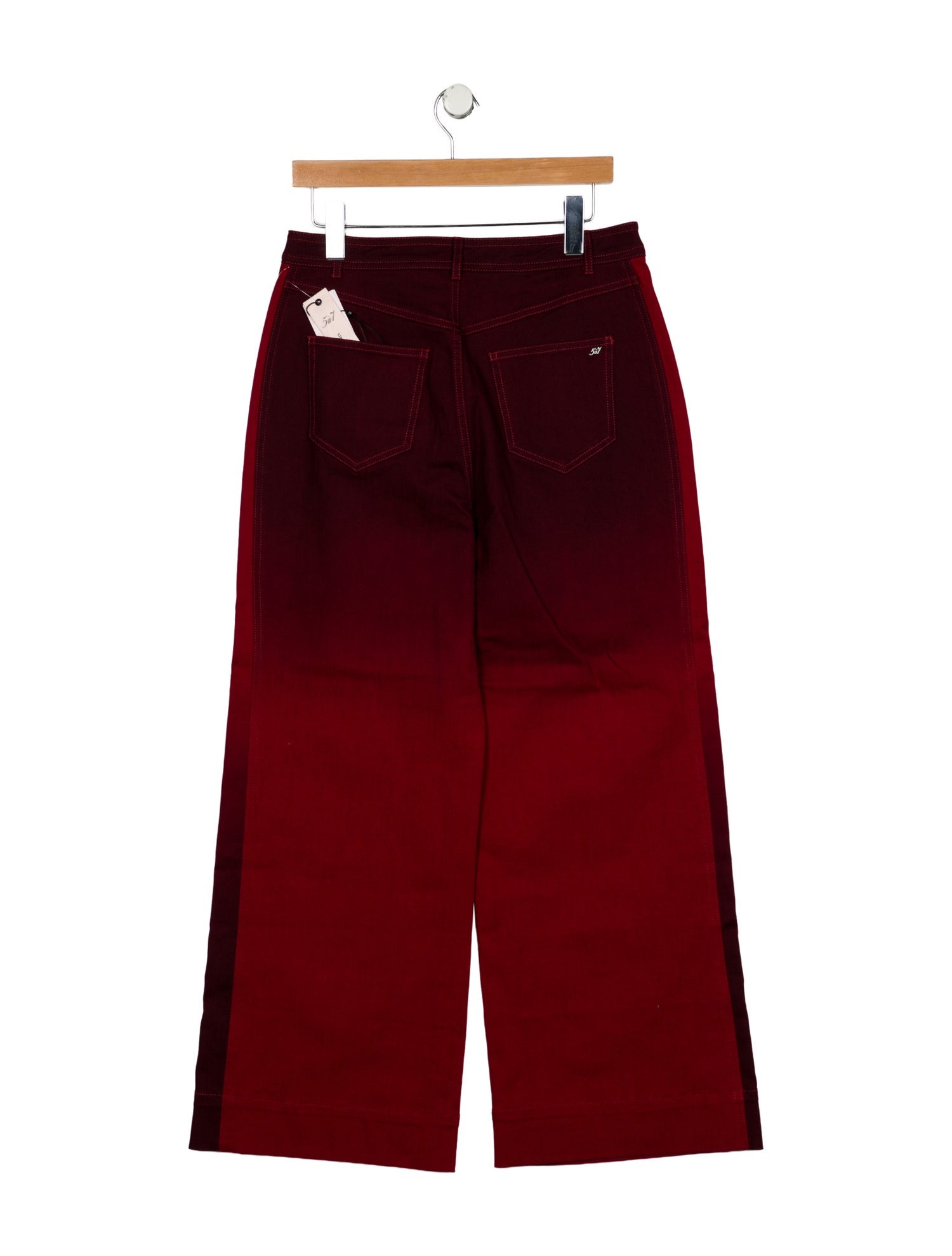 Cinq à Sept High-Rise Wide Leg Jeans w/ Tags