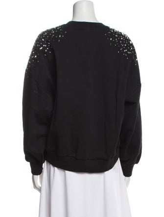 Cinq à Sept Crew Neck Long Sleeve Sweatshirt