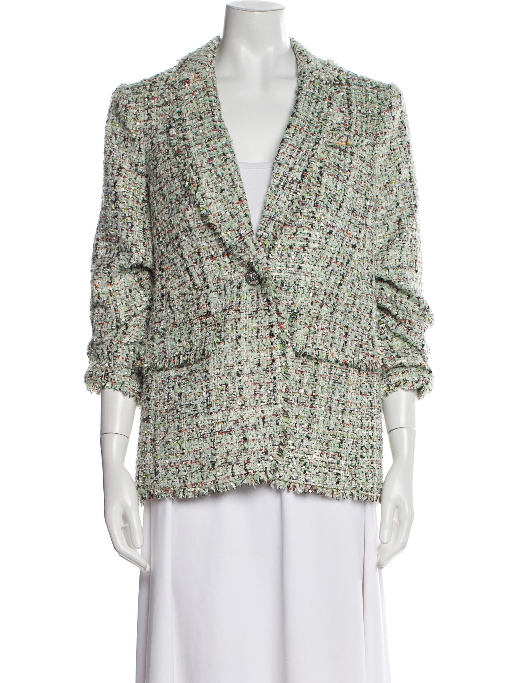 Cinq à Sept Printed Blazer