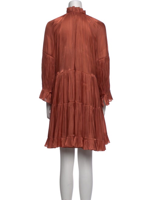 Cinq à Sept Mock Neck Mini Dress