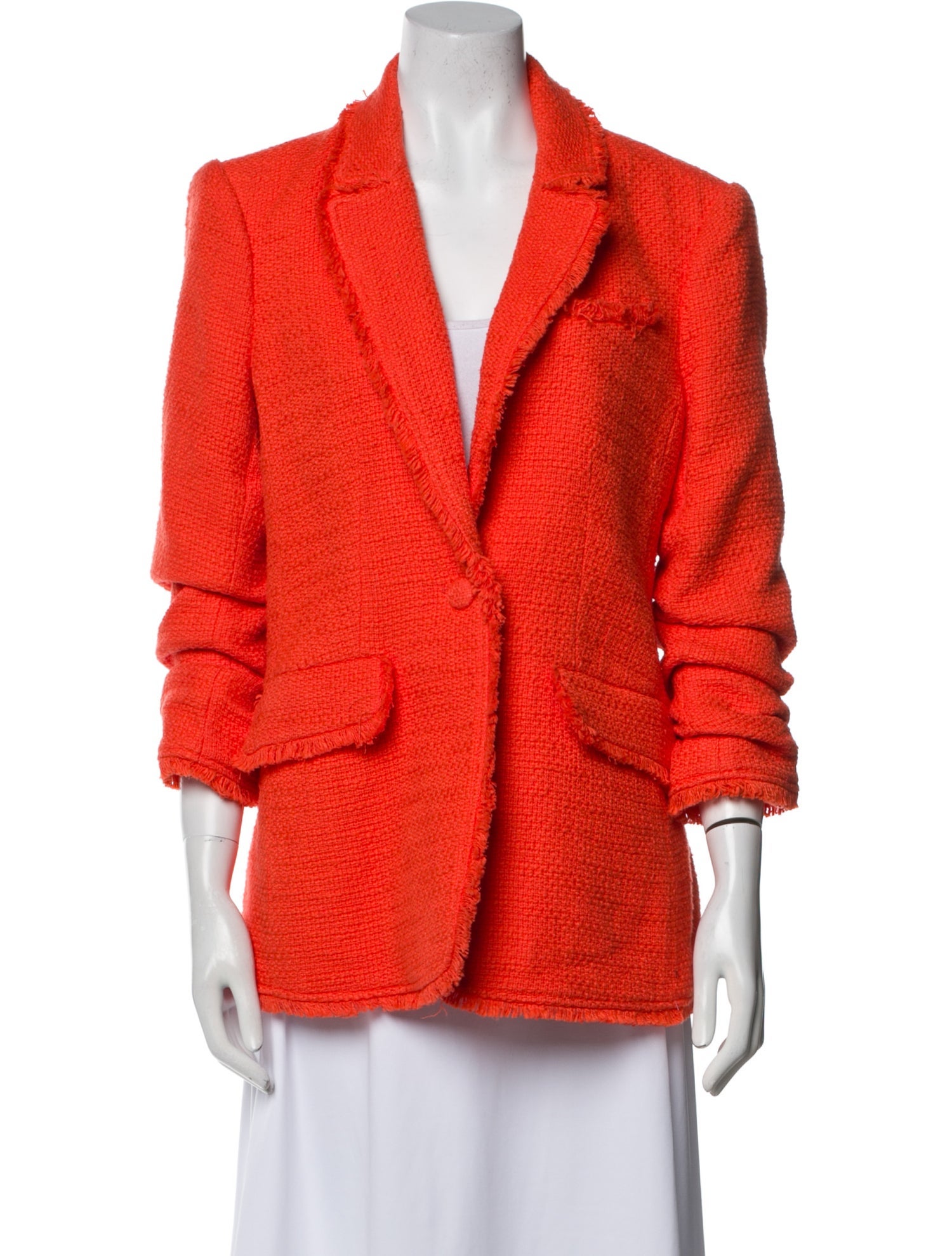 Cinq à Sept Tweed Pattern Blazer