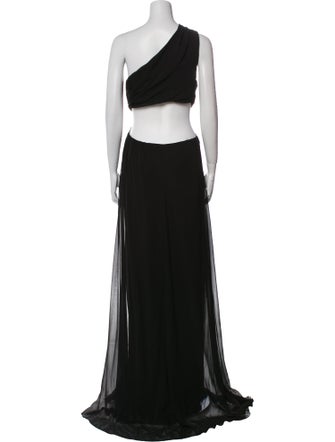 Cinq à Sept Silk Long Dress