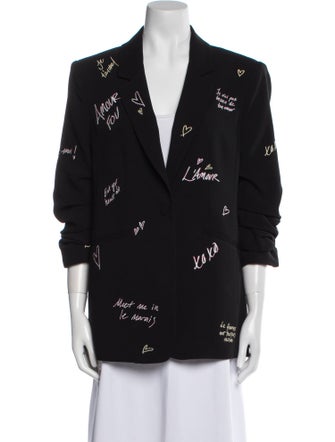 Cinq à Sept Printed Blazer