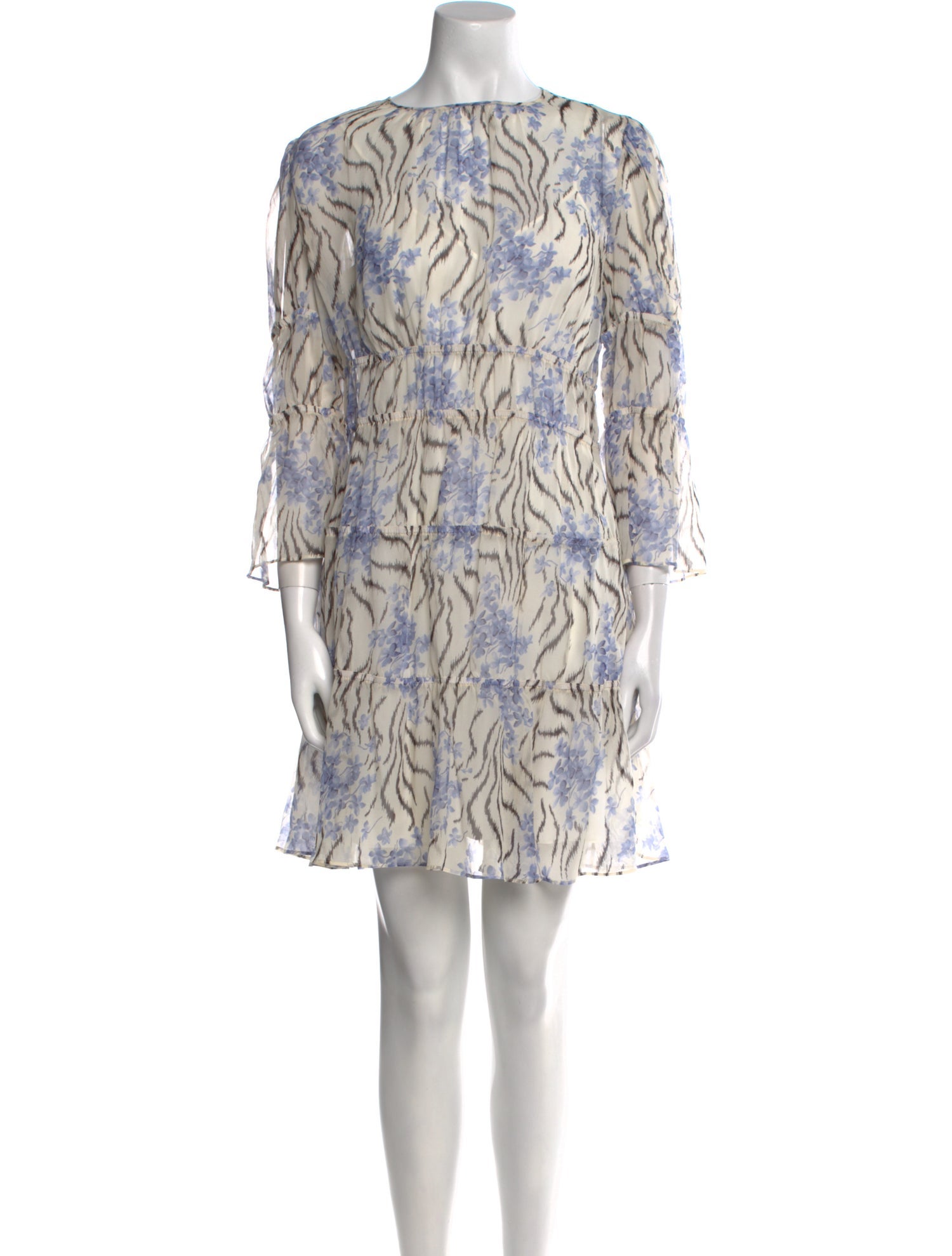 Cinq à Sept Silk Mini Dress