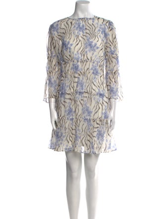 Cinq à Sept Silk Mini Dress