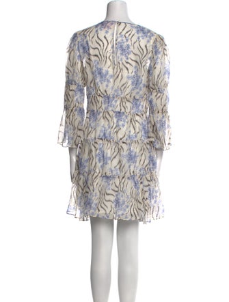 Cinq à Sept Silk Mini Dress