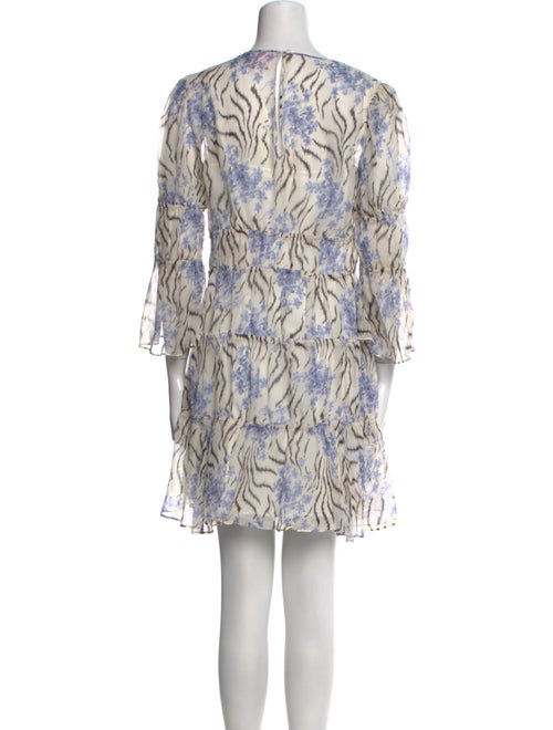 Cinq à Sept Silk Mini Dress