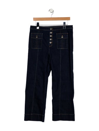 Cinq à Sept High-Rise Wide Leg Jeans