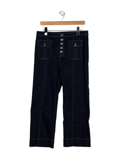 Cinq à Sept High-Rise Wide Leg Jeans