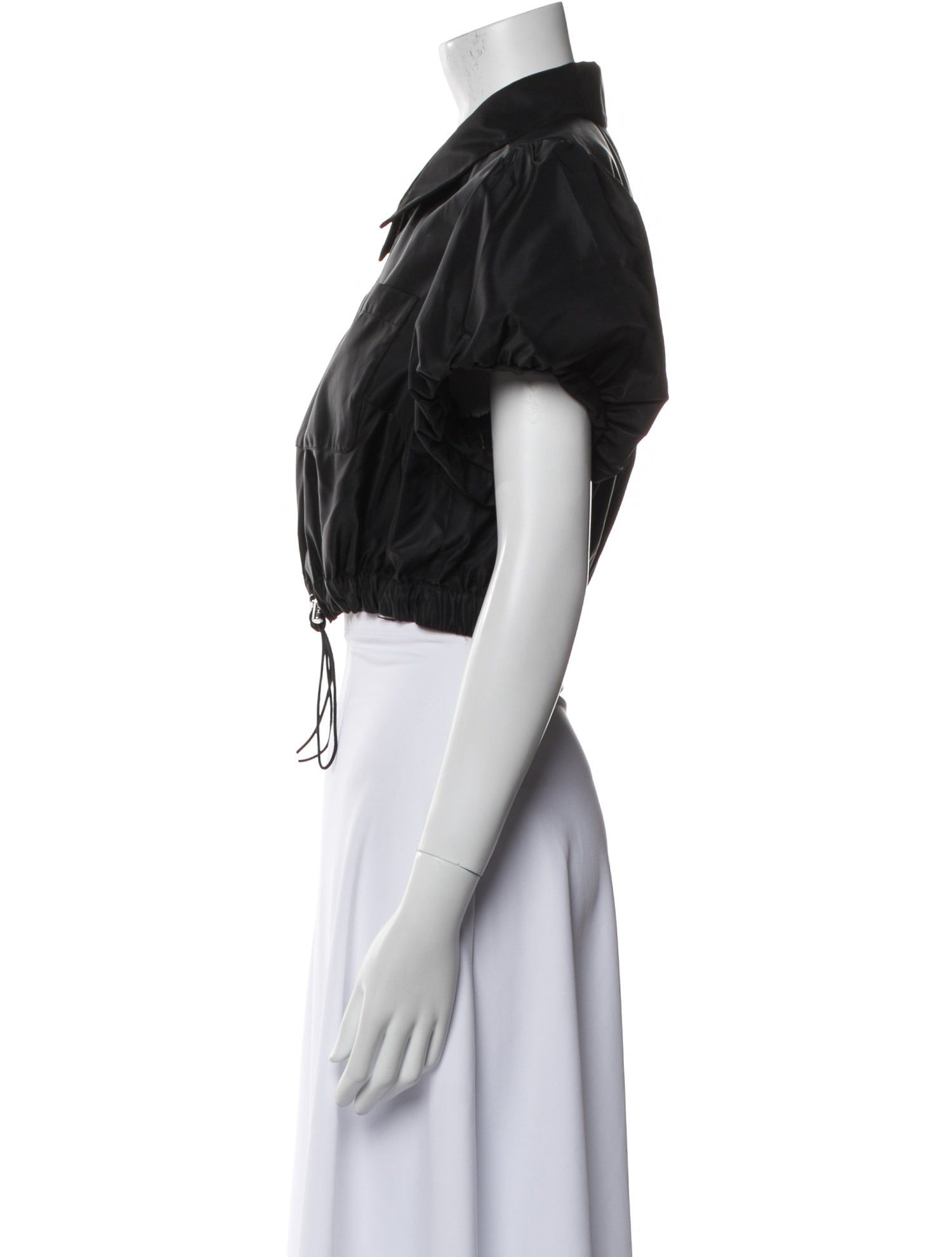 Cinq à Sept Short Sleeve Crop Top