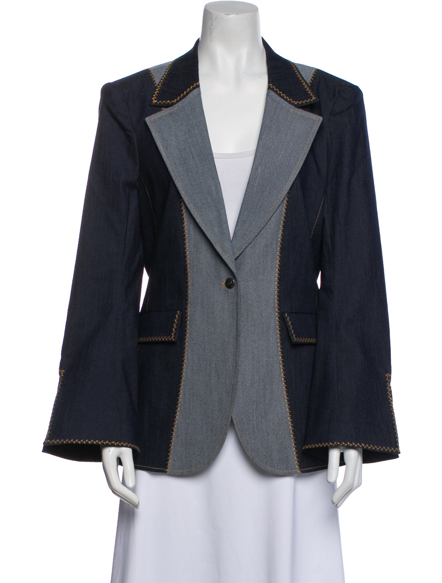 Cinq à Sept Plaid Print Blazer w/ Tags