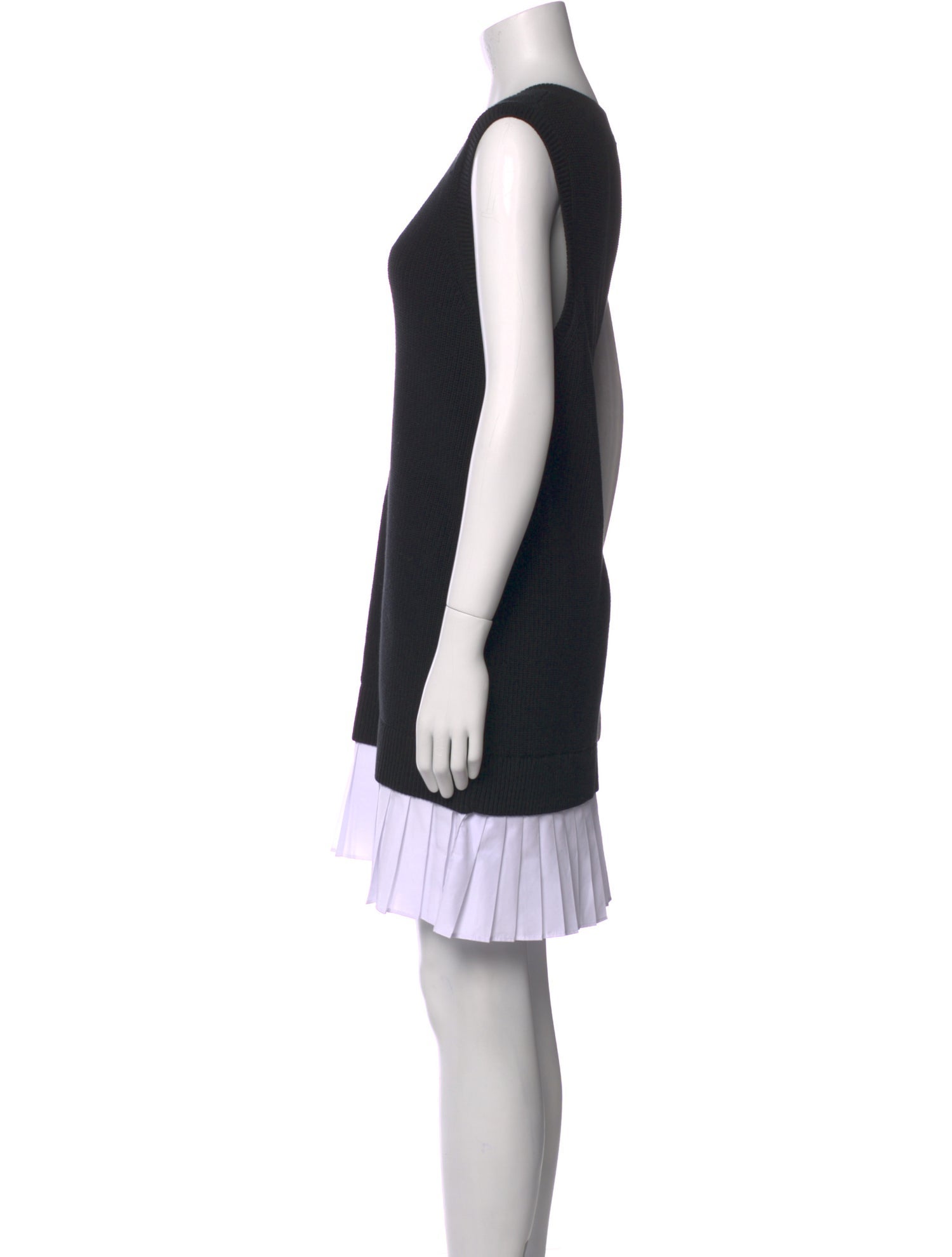 Cinq à Sept Colorblock Pattern Mini Dress