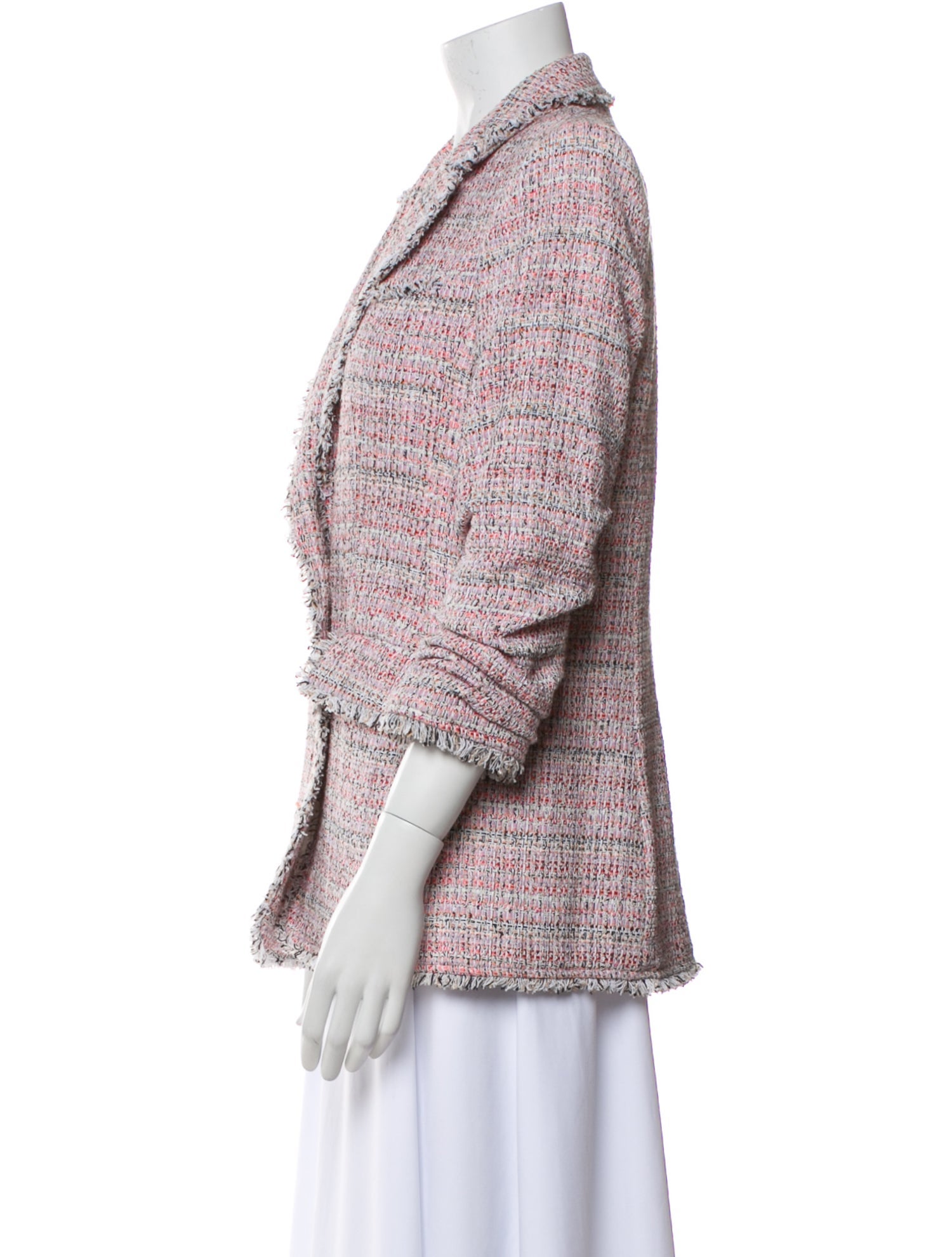 Cinq à Sept Tweed Pattern Blazer