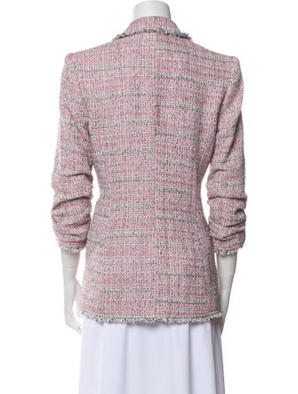 Cinq à Sept Tweed Pattern Blazer
