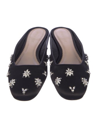 Cinq à Sept Satin Mules