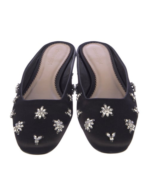 Cinq à Sept Satin Mules