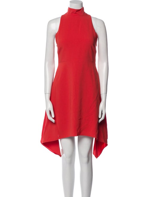 Cinq à Sept Mock Neck Knee-Length Dress