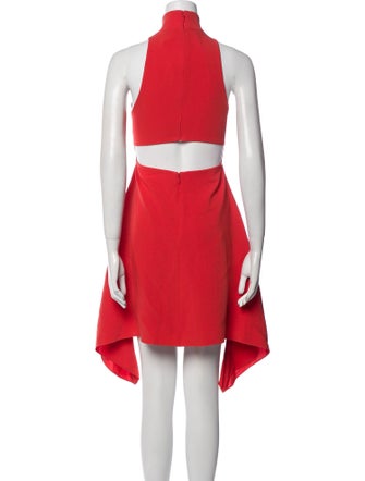 Cinq à Sept Mock Neck Knee-Length Dress