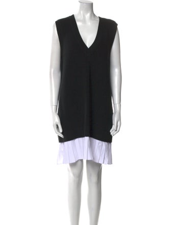 Cinq à Sept V-Neck Mini Dress