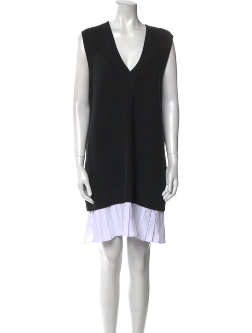 Cinq à Sept V-Neck Mini Dress