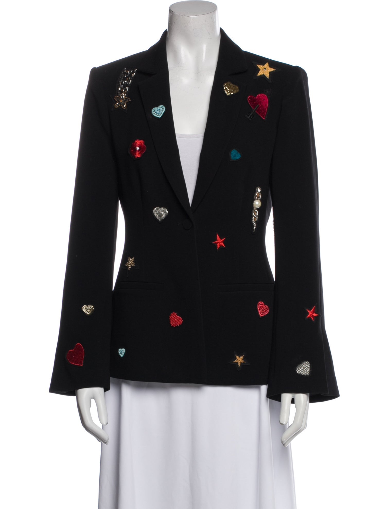 Cinq à Sept Printed Blazer