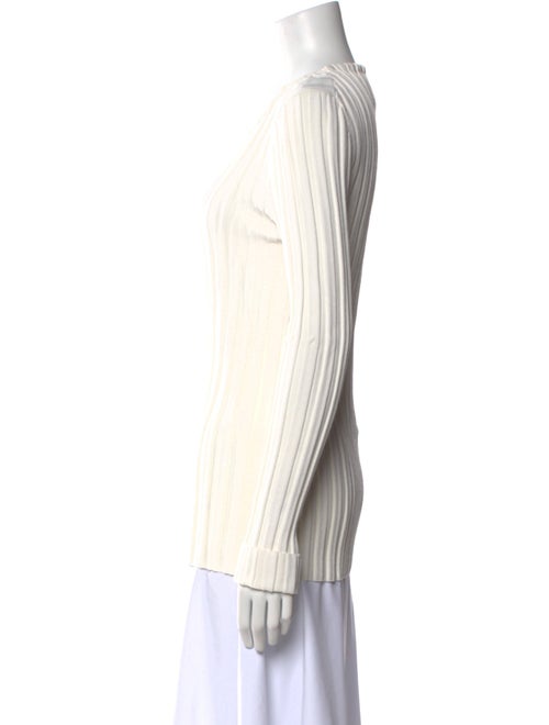 Cinq à Sept Scoop Neck Long Sleeve Top