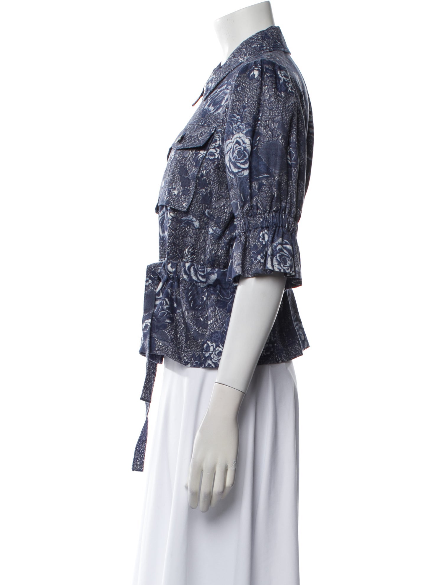 Cinq à Sept Floral Print Jacket w/ Tags