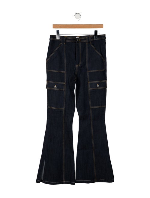 Cinq à Sept High-Rise Wide Leg Jeans