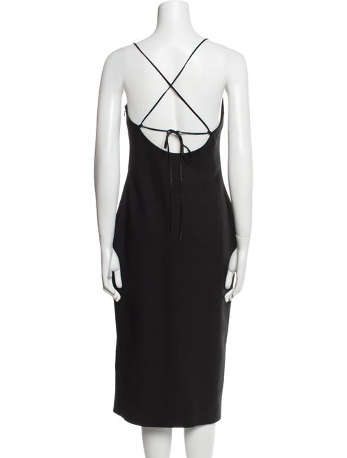 Cinq à Sept Square Neckline Midi Length Dress