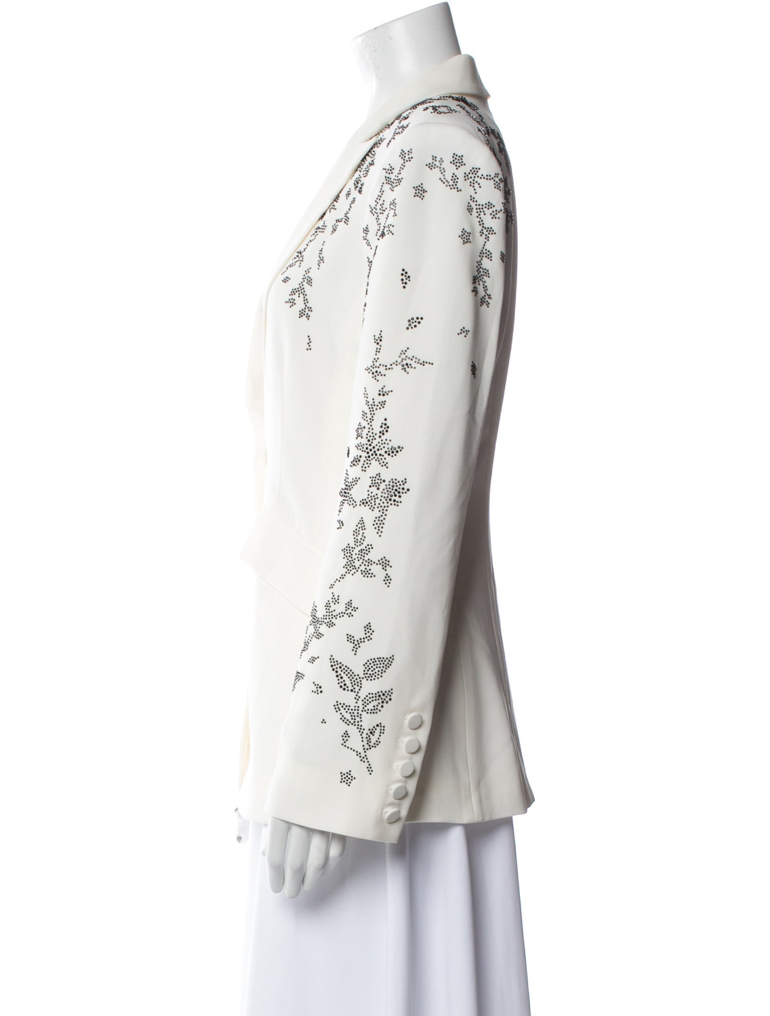 Cinq à Sept Floral Print Blazer