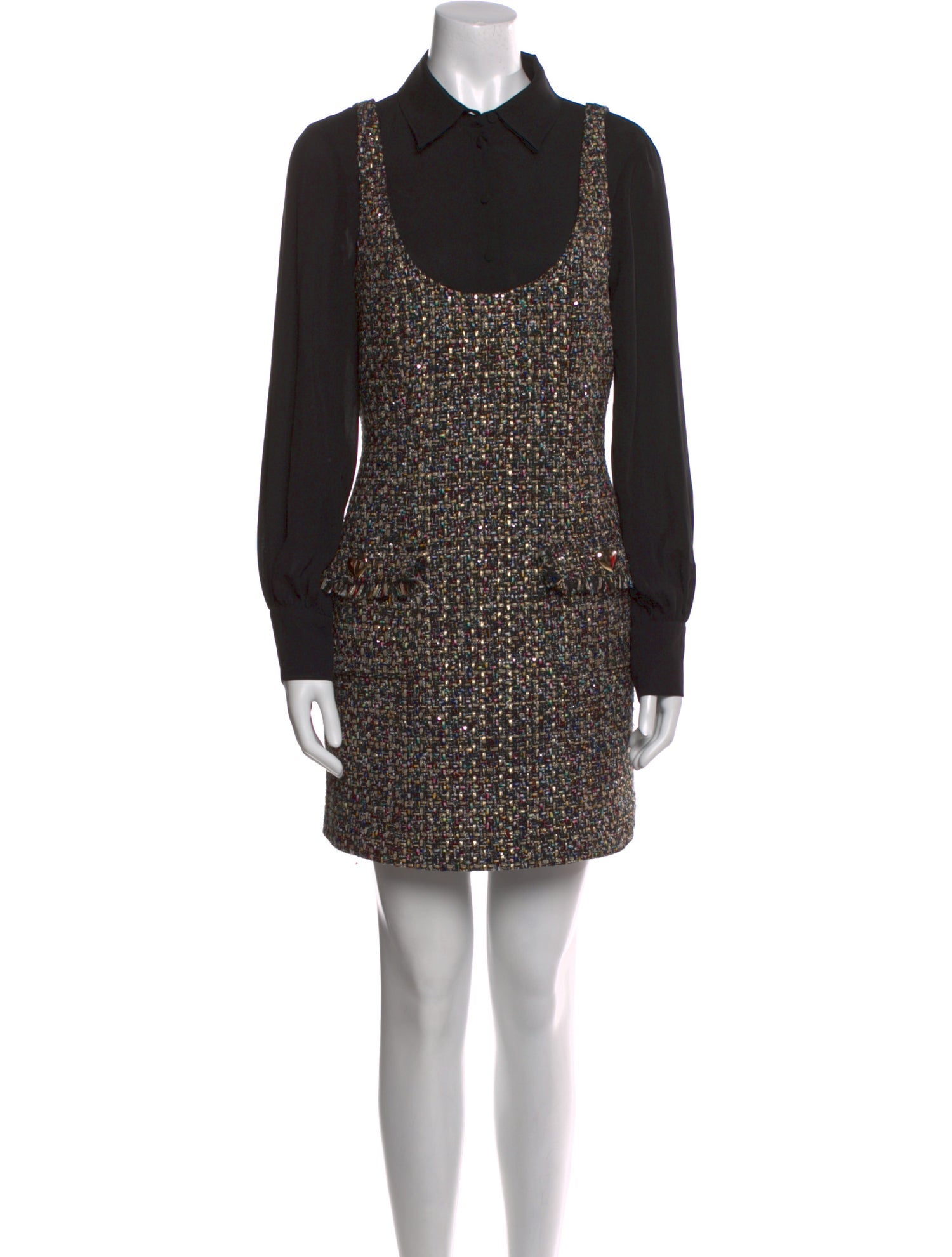 Cinq à Sept Tweed Mini Dress
