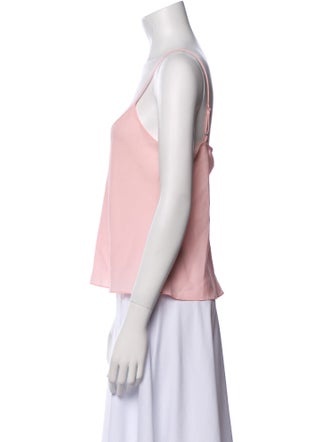 Cinq à Sept Silk Scoop Neck Top