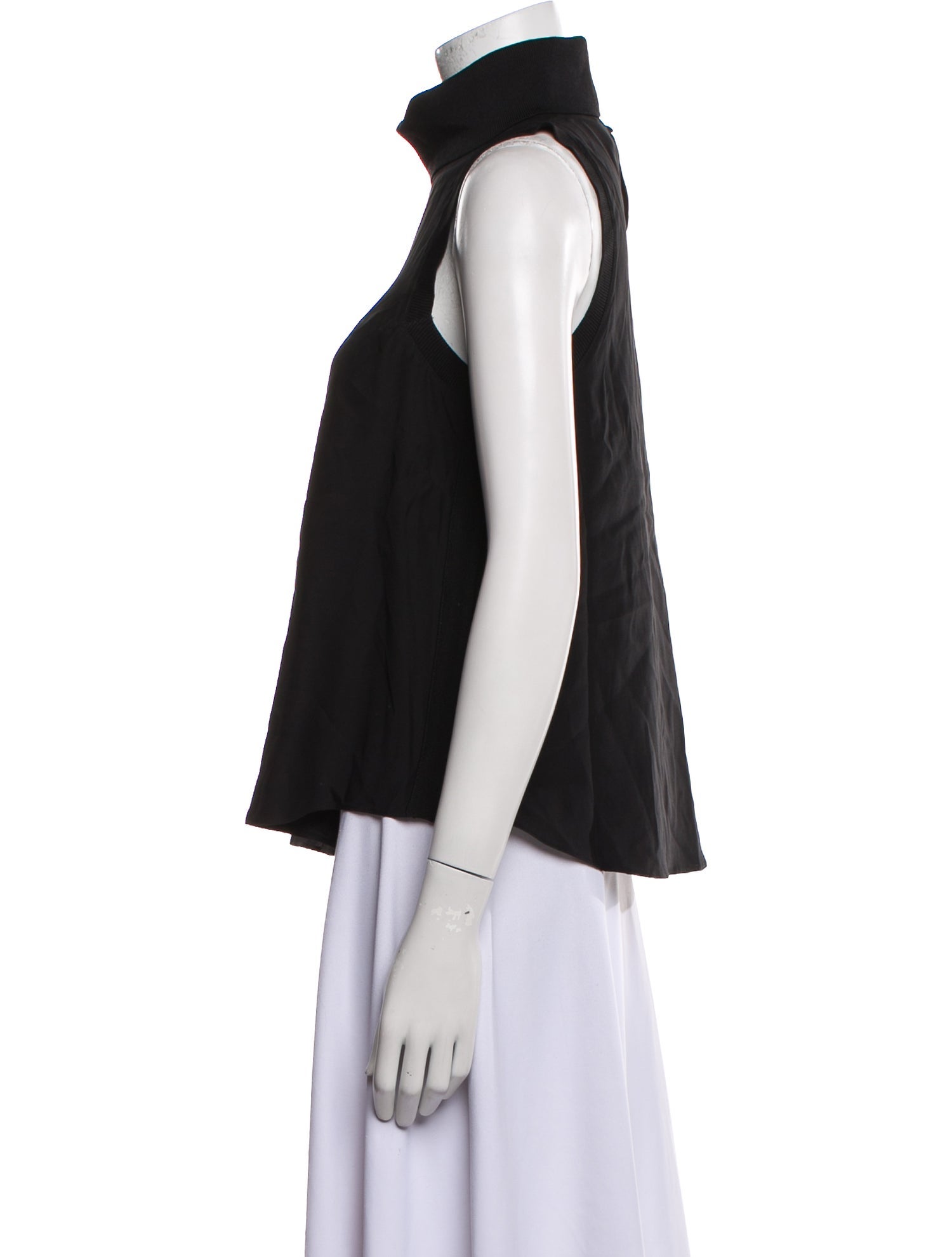 Cinq à Sept Silk Turtleneck Blouse