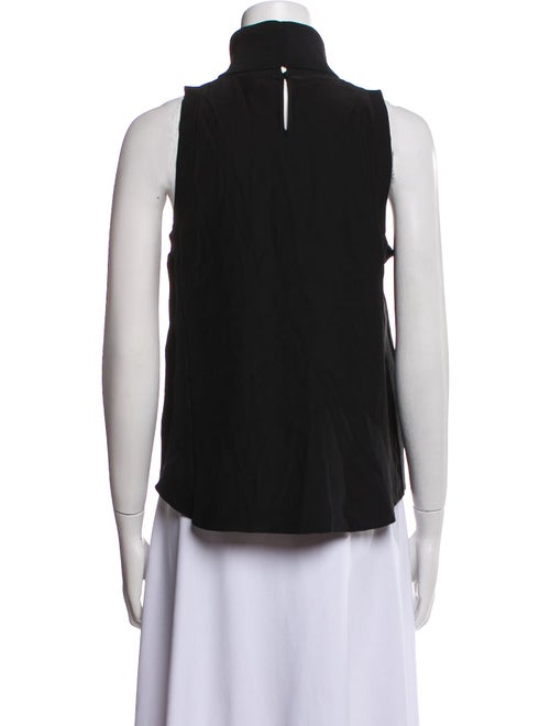 Cinq à Sept Silk Turtleneck Blouse