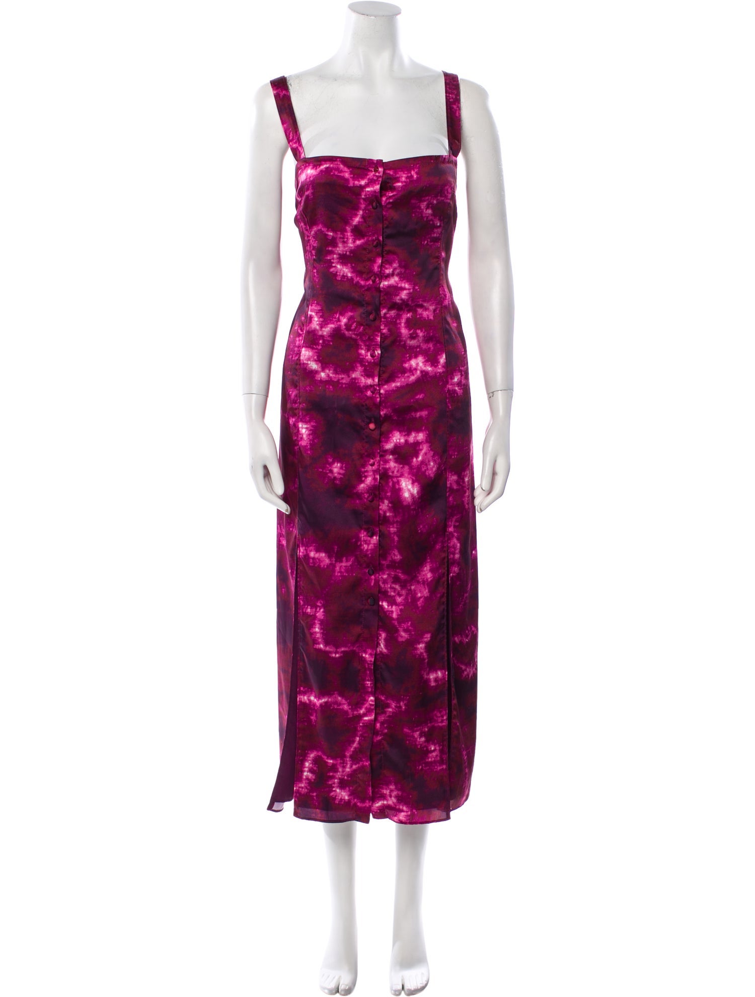 Cinq à Sept Tie-Dye Print Long Dress