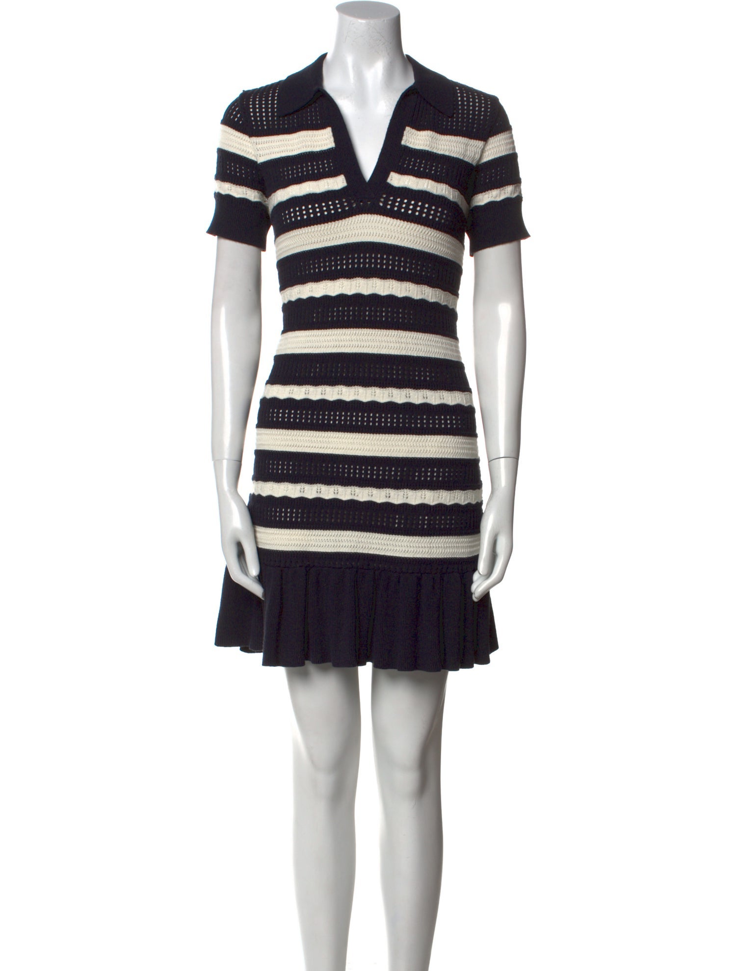 Cinq à Sept Striped Mini Dress