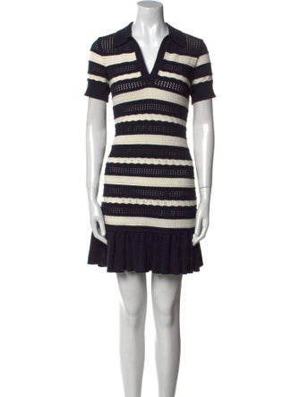Cinq à Sept Striped Mini Dress