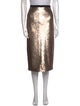 Cinq à Sept Sequin Embellishments Knee-Length Skirt