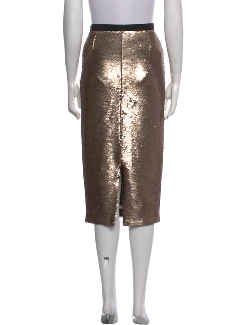 Cinq à Sept Sequin Embellishments Knee-Length Skirt