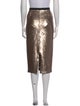 Cinq à Sept Sequin Embellishments Knee-Length Skirt