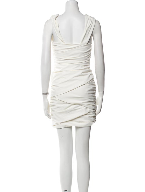 Cinq à Sept Square Neckline Mini Dress