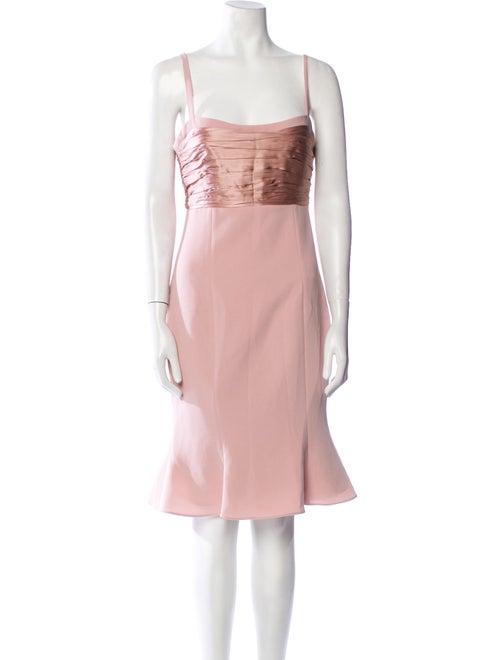 Cinq à Sept Square Neckline Mini Dress