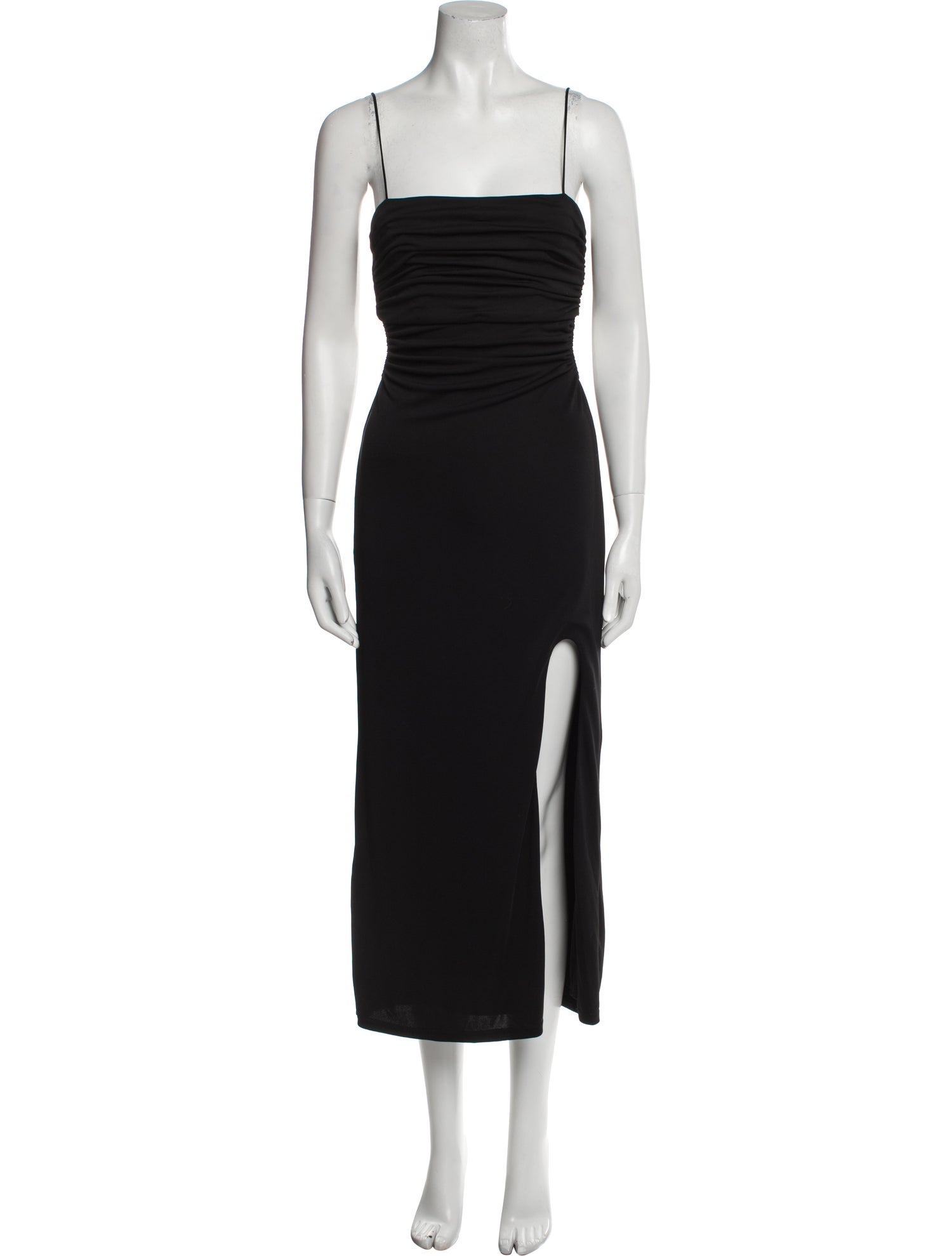 Cinq à Sept Square Neckline Long Dress