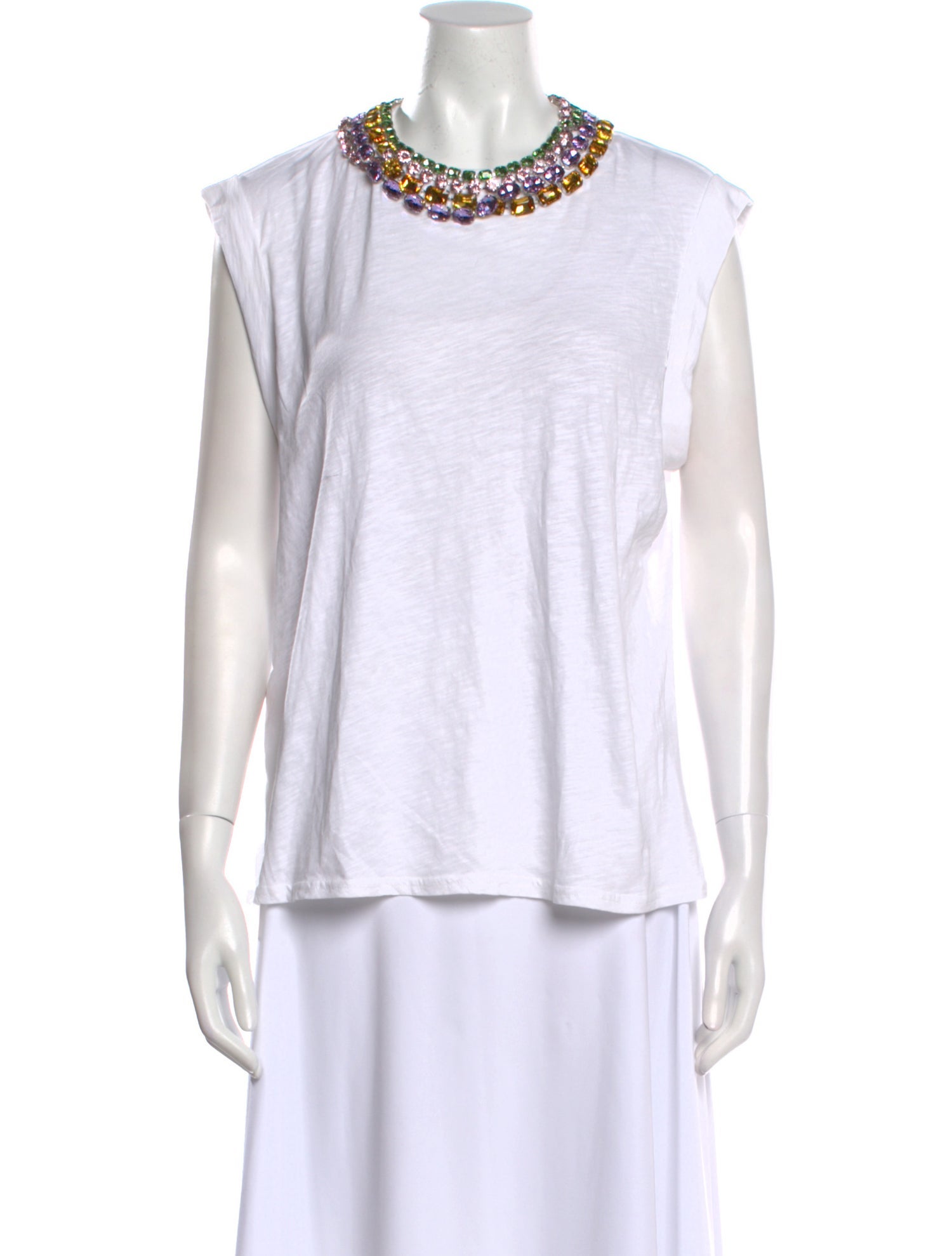 Cinq à Sept Crew Neck Short Sleeve T-Shirt w/ Tags