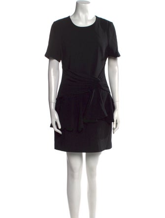 Cinq à Sept Scoop Neck Mini Dress