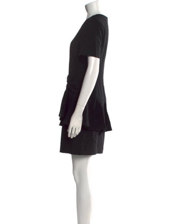 Cinq à Sept Scoop Neck Mini Dress