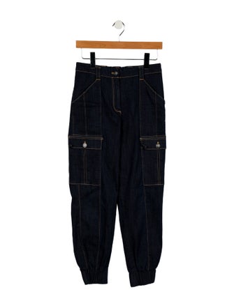 Cinq à Sept High-Rise Straight Leg Jeans