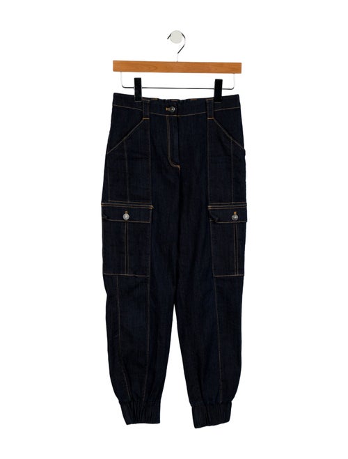 Cinq à Sept High-Rise Straight Leg Jeans